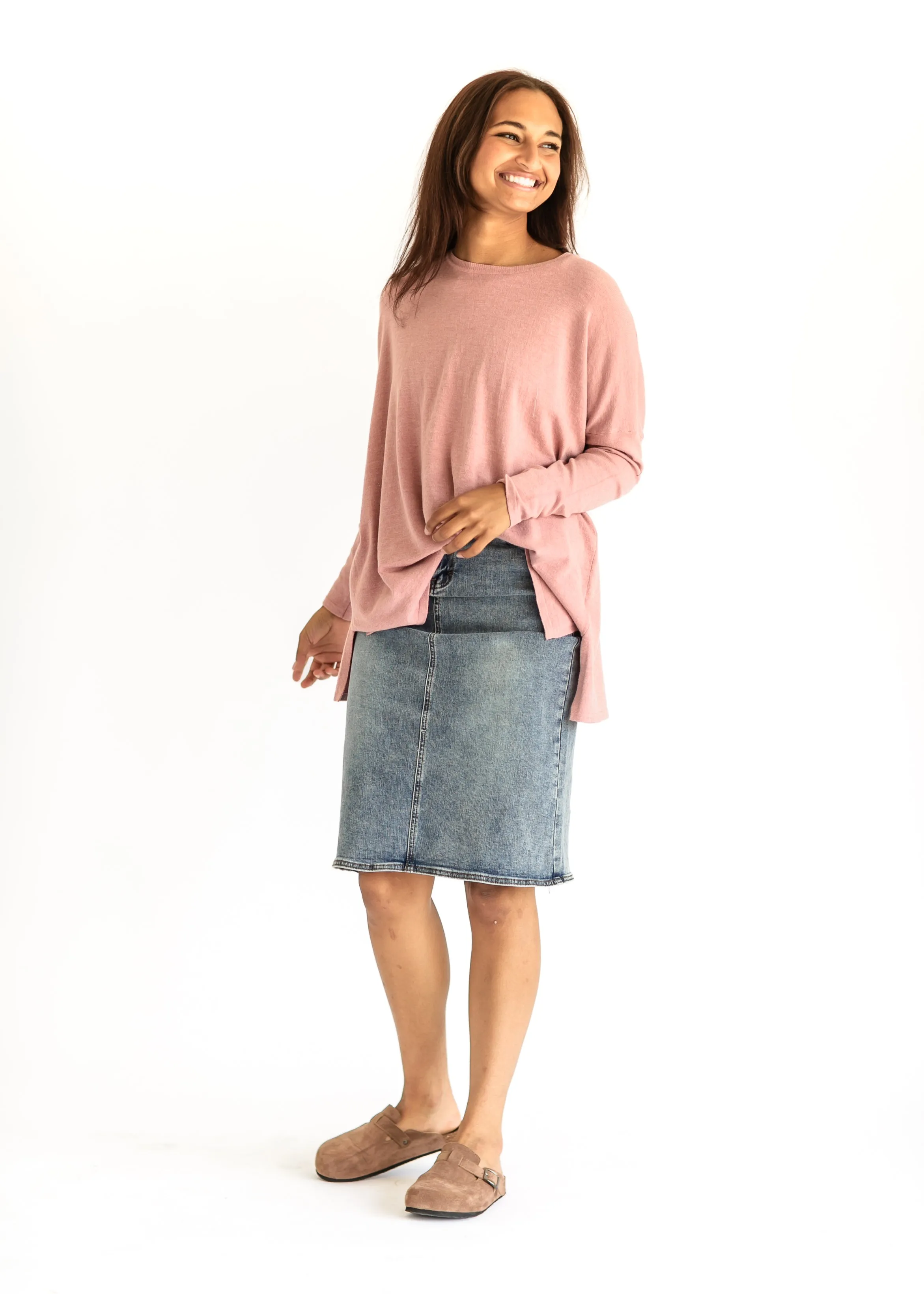 Soft Touch Drop Shoulder Sweater