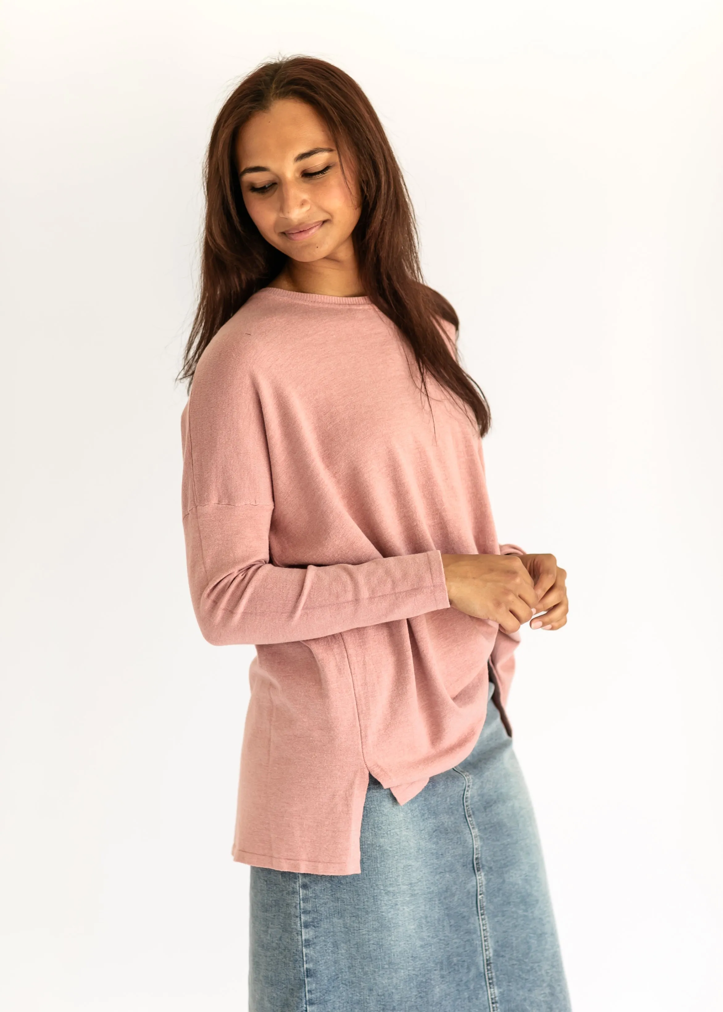 Soft Touch Drop Shoulder Sweater