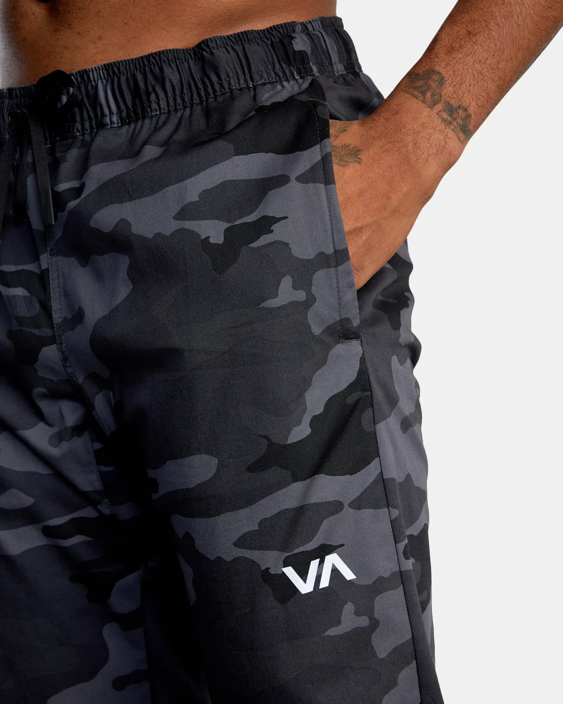 Spectrum Cuffed Track Pants - Camo