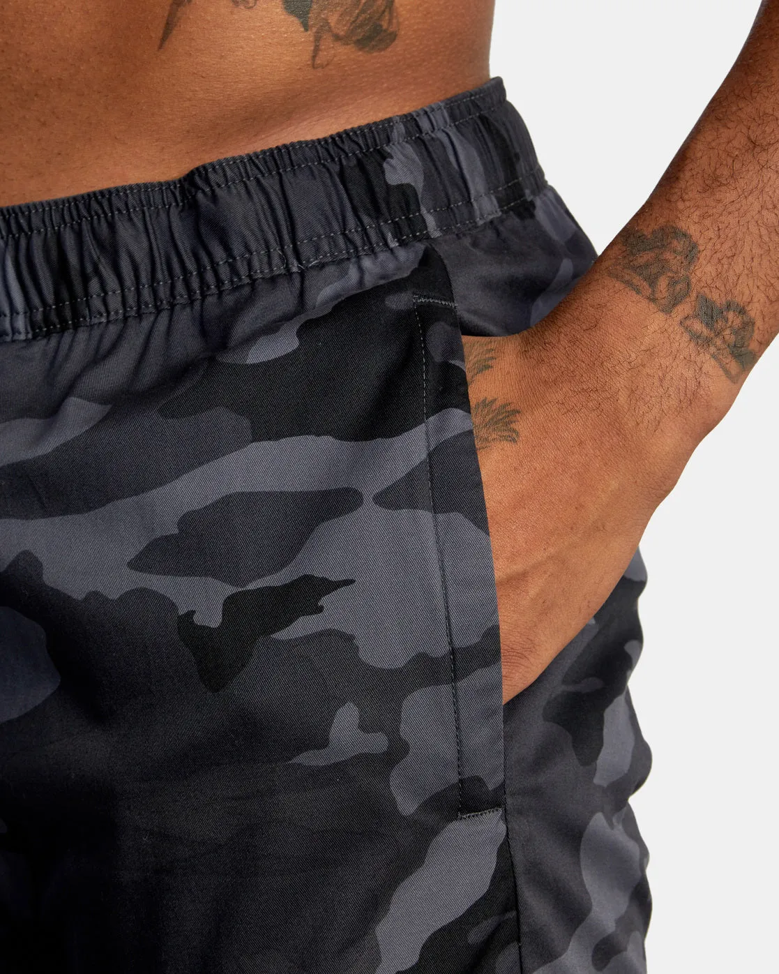 Spectrum Cuffed Track Pants - Camo