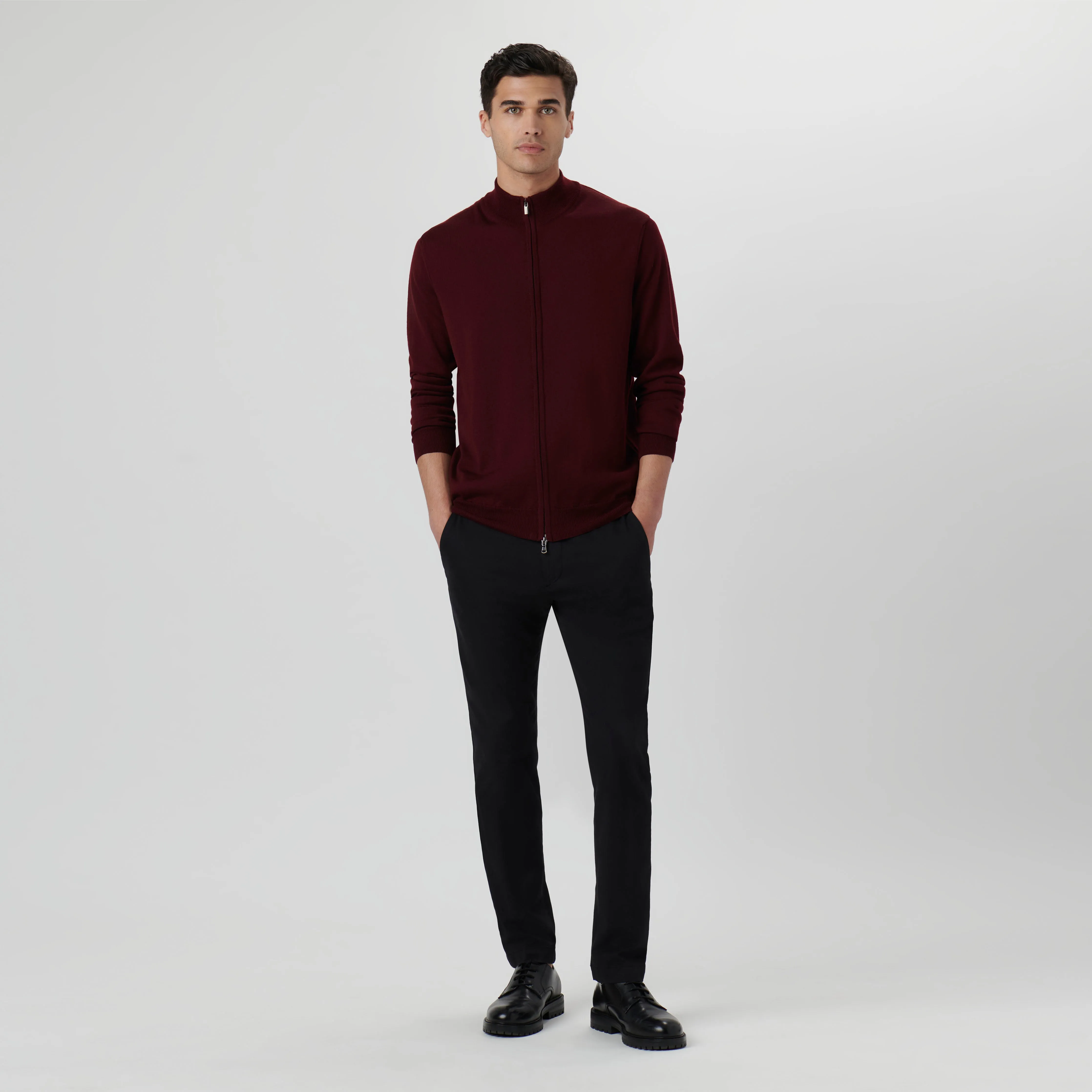 Super Merino Solid Sweater Jacket
