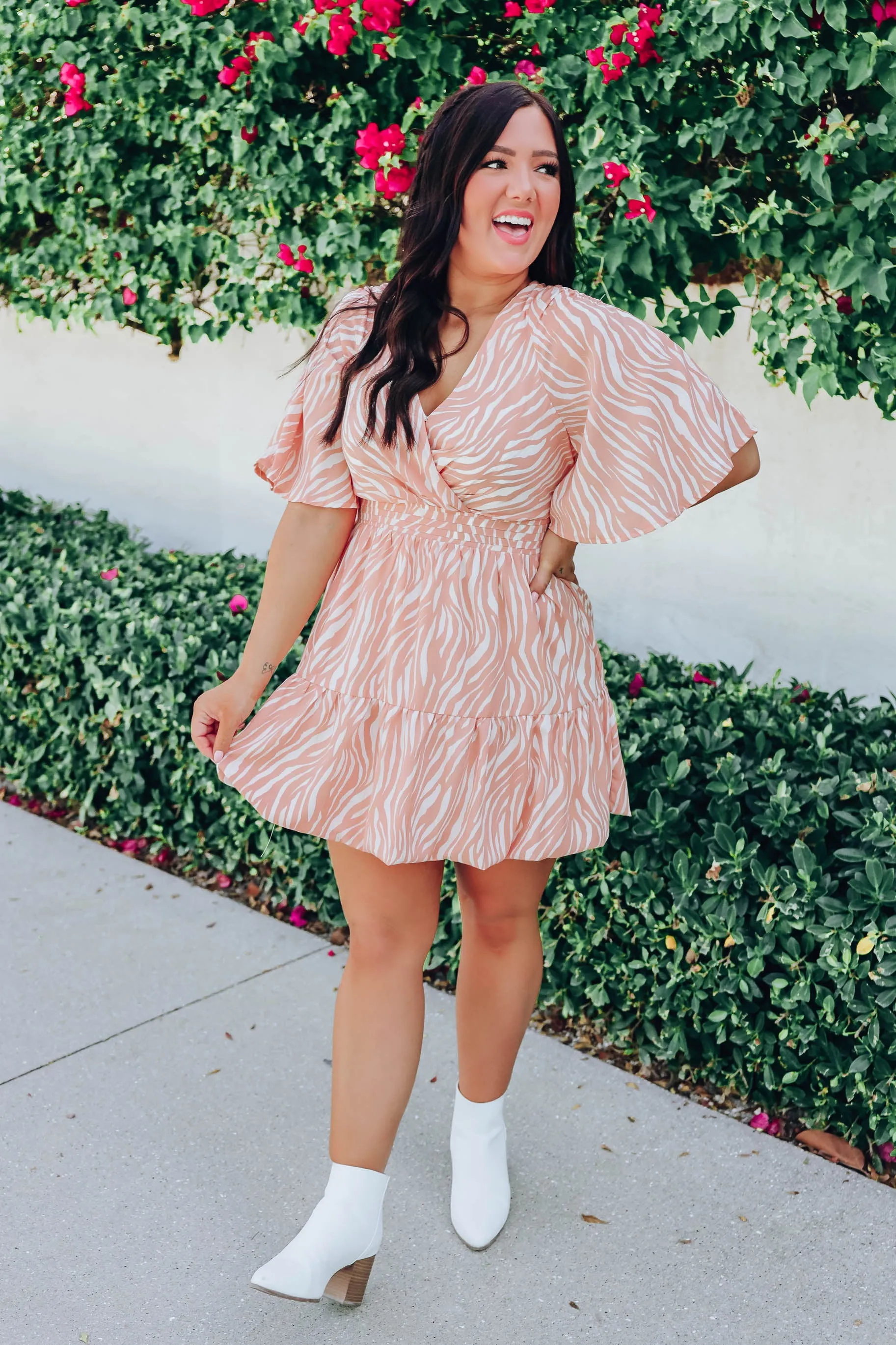 Sweet Touch Tiered Mini Dress