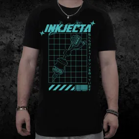 T-Shirts Teal Nano Kanji