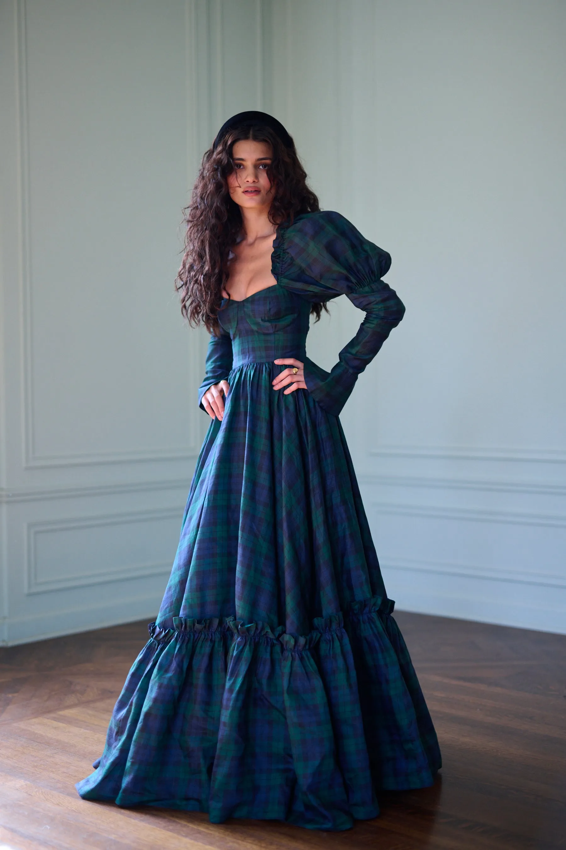 The Scotland Plaid Astronomers Gown