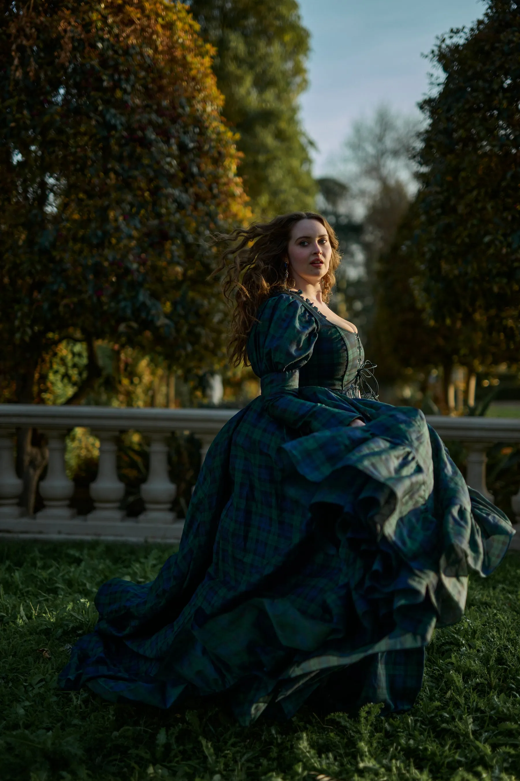 The Scotland Plaid Astronomers Gown