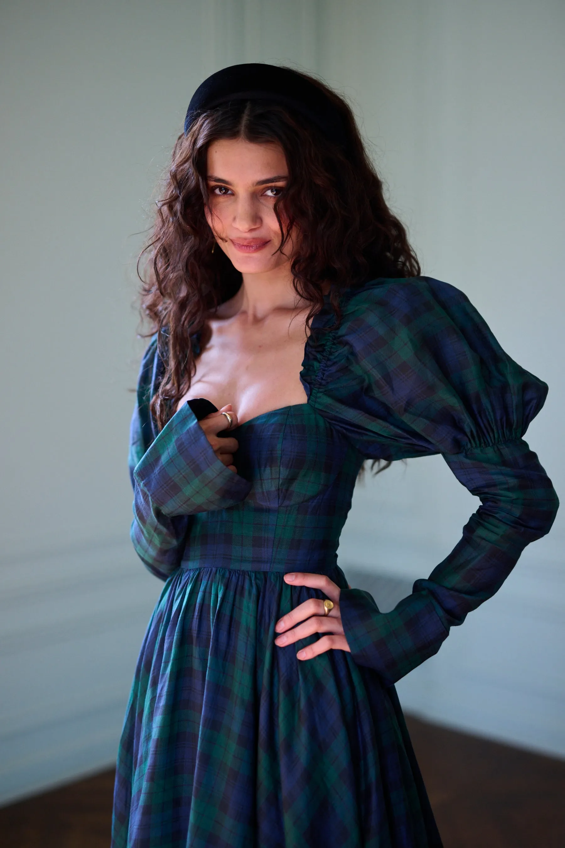 The Scotland Plaid Astronomers Gown
