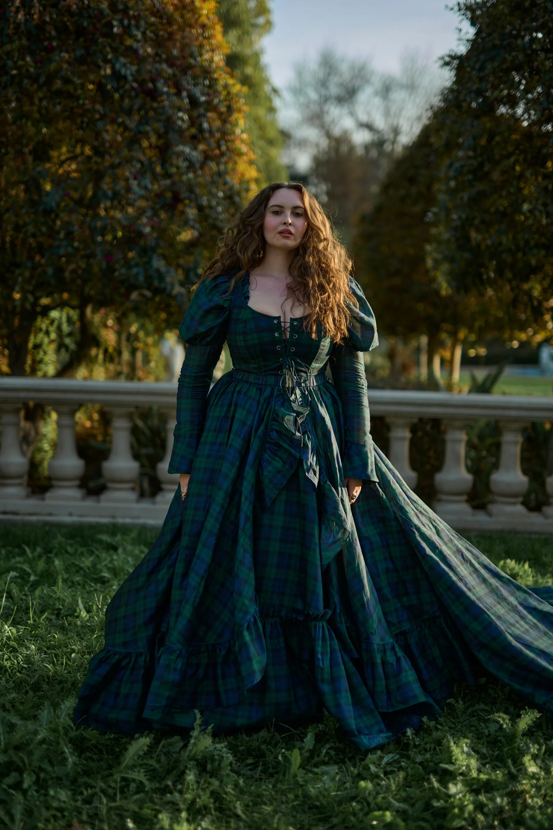 The Scotland Plaid Astronomers Gown