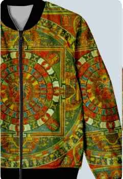 Tibetan Tantra Magic Women's Bomber Jacket
