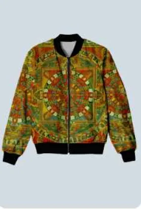 Tibetan Tantra Magic Women's Bomber Jacket