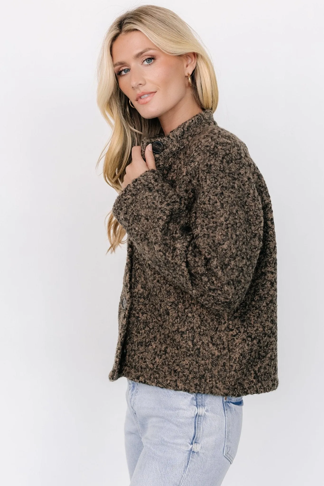 Tilly Jacket | Brown   Black
