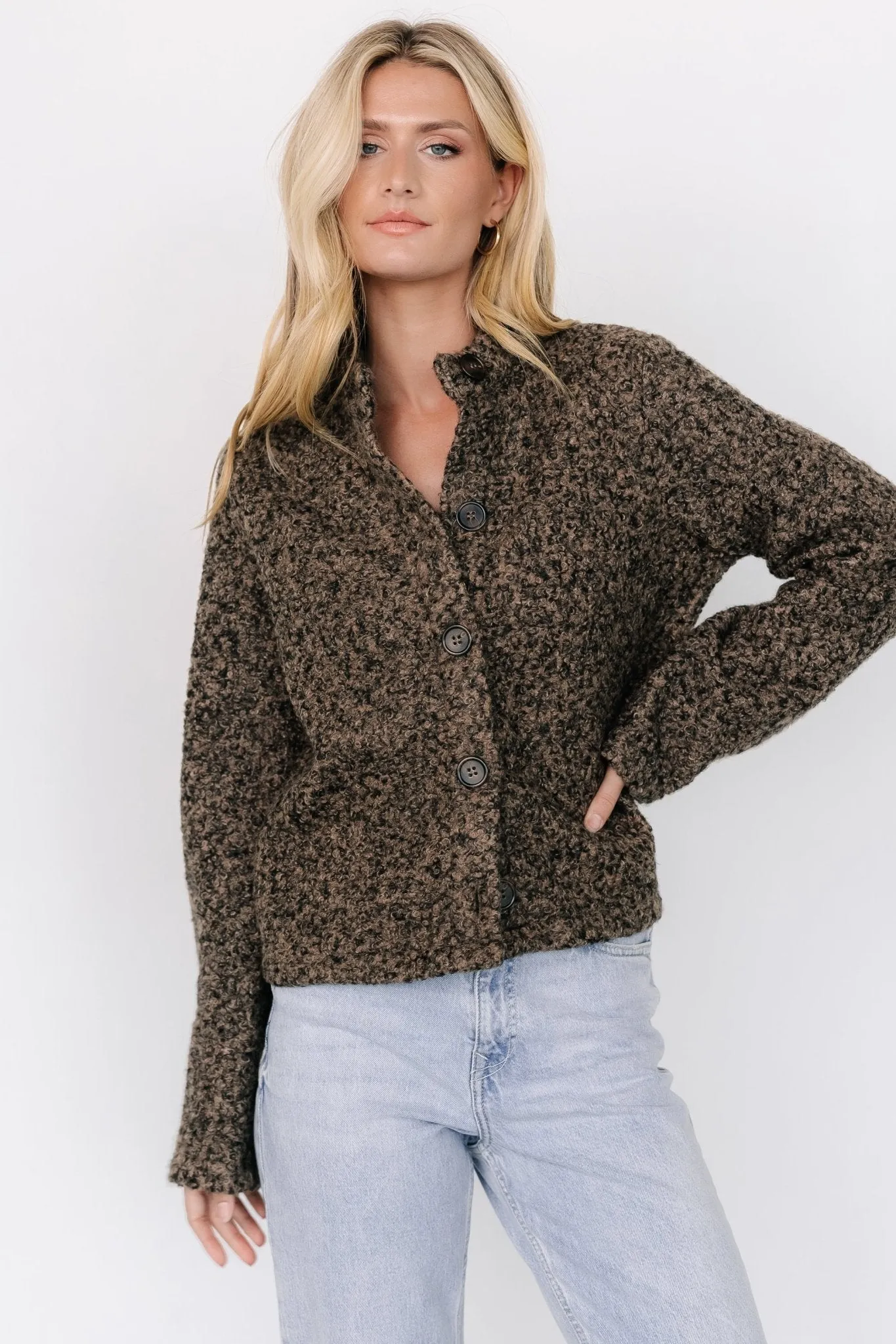 Tilly Jacket | Brown   Black