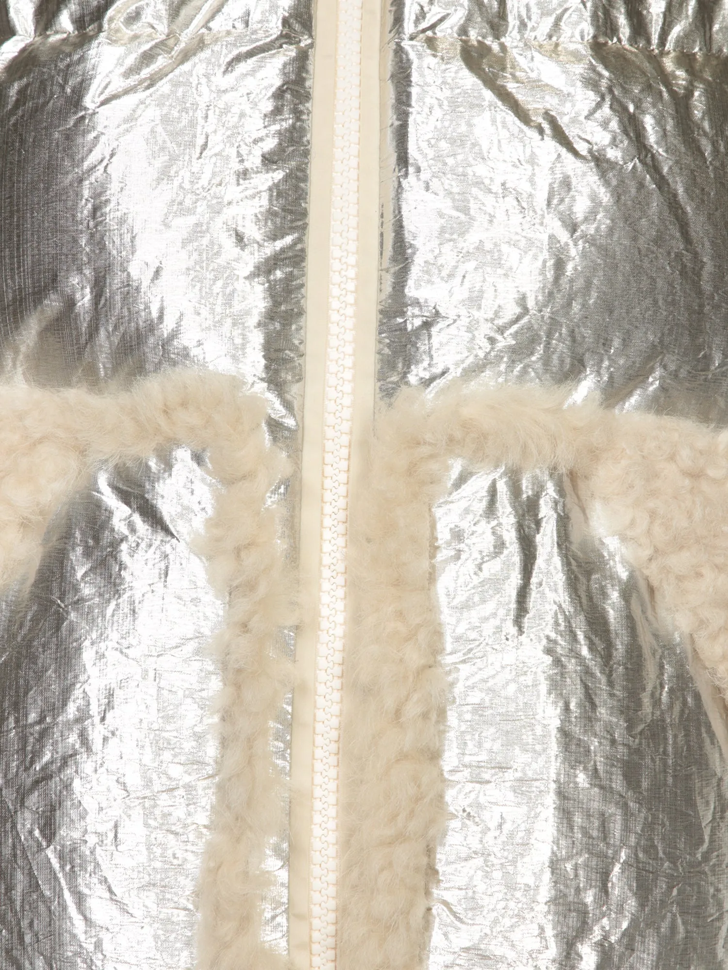 Trevelin Silver Bomber Jacket
