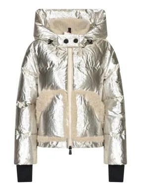 Trevelin Silver Bomber Jacket