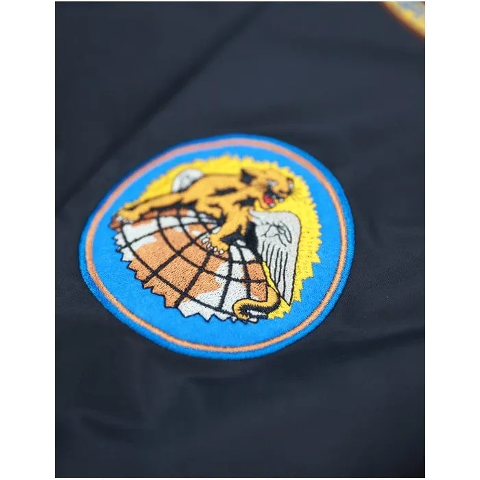 Tuskegee Airmen Squadron Patch Embroidered Bomber Jacket