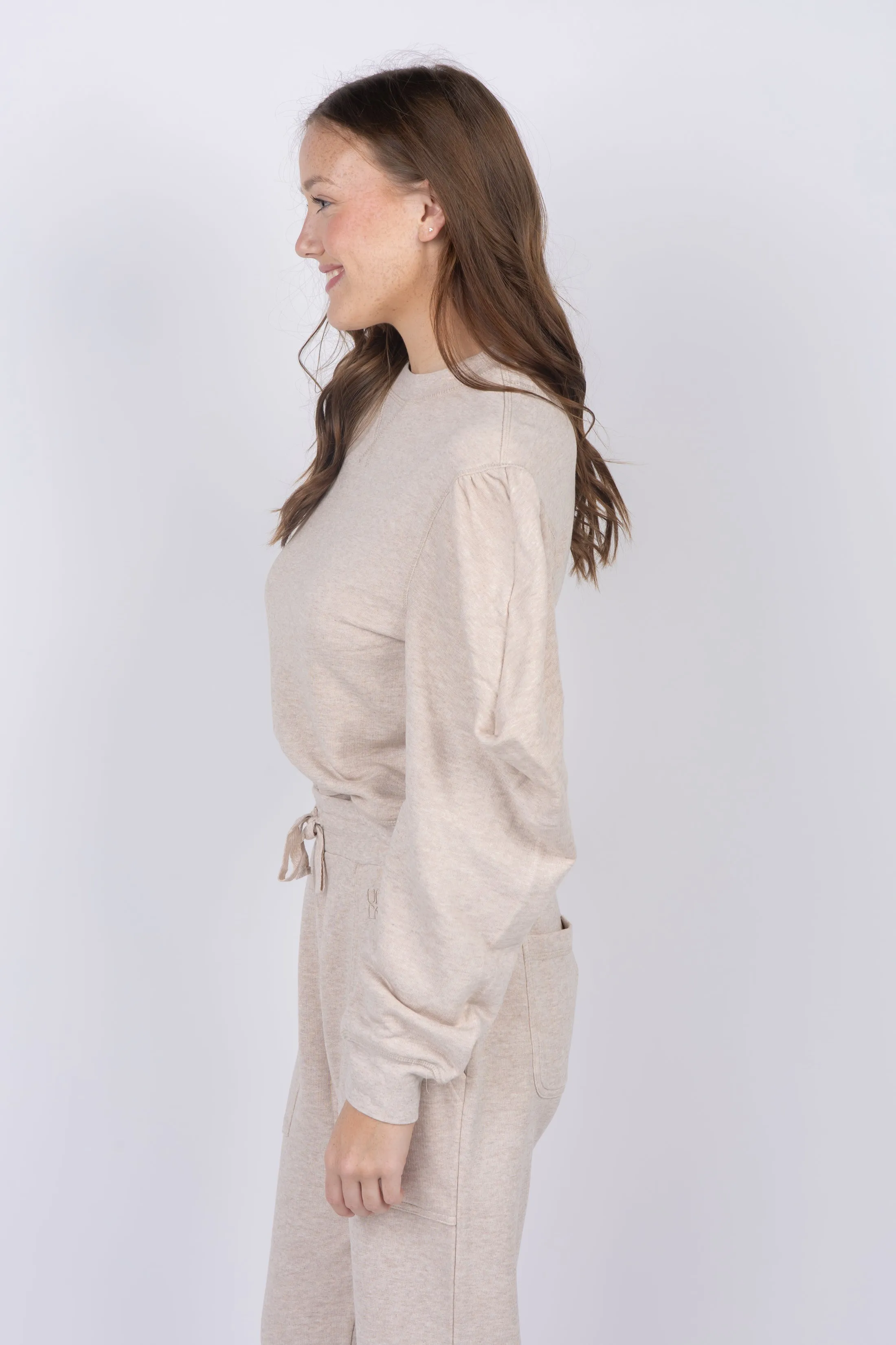 Ulla Johnson Pilar Pullover in Oatmeal