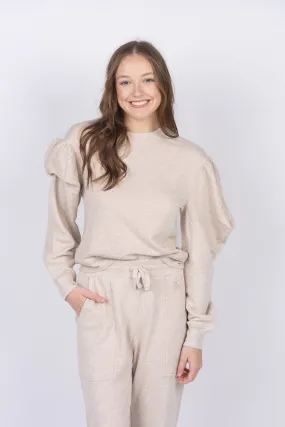 Ulla Johnson Pilar Pullover in Oatmeal
