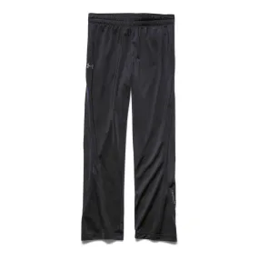 Under Armour Men's Black Relentless Straight Leg Warm-Up Pants
