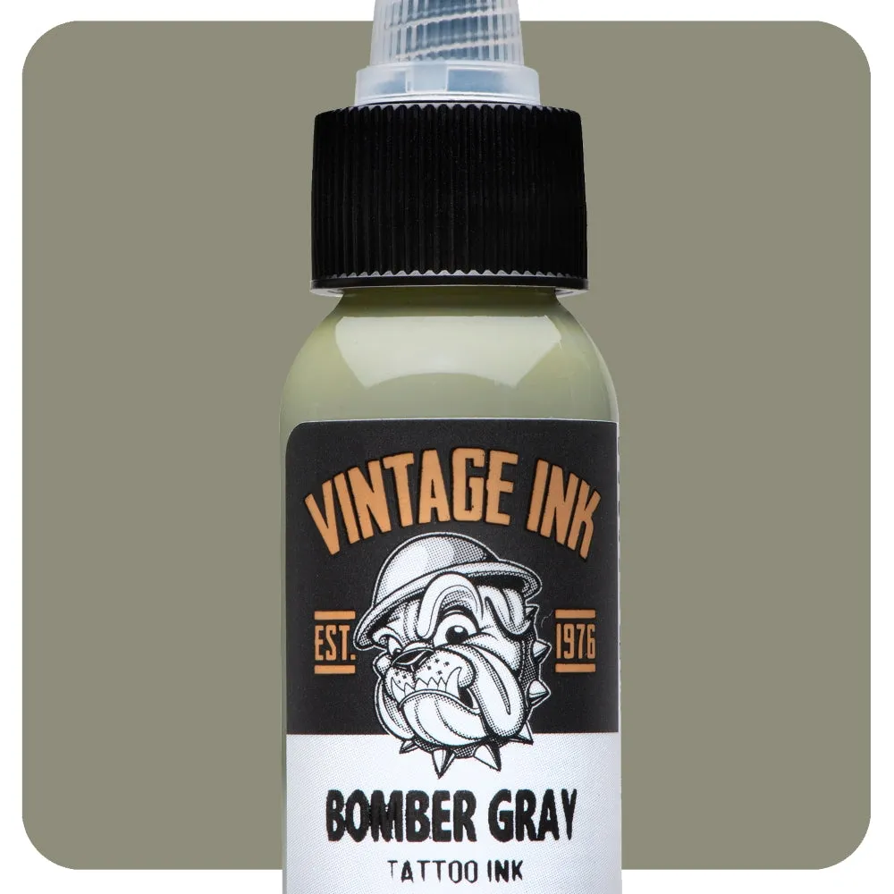 Vintage Ink Set of 18 — 1oz Bottles — Eternal Tattoo Ink