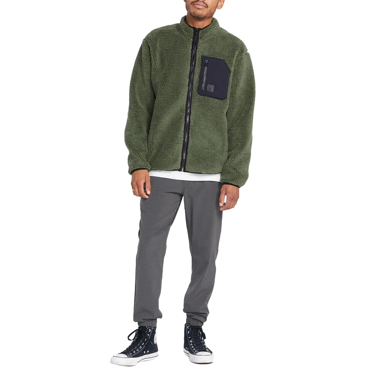 Volcom Muzzer Fuzzar Zip Jacket