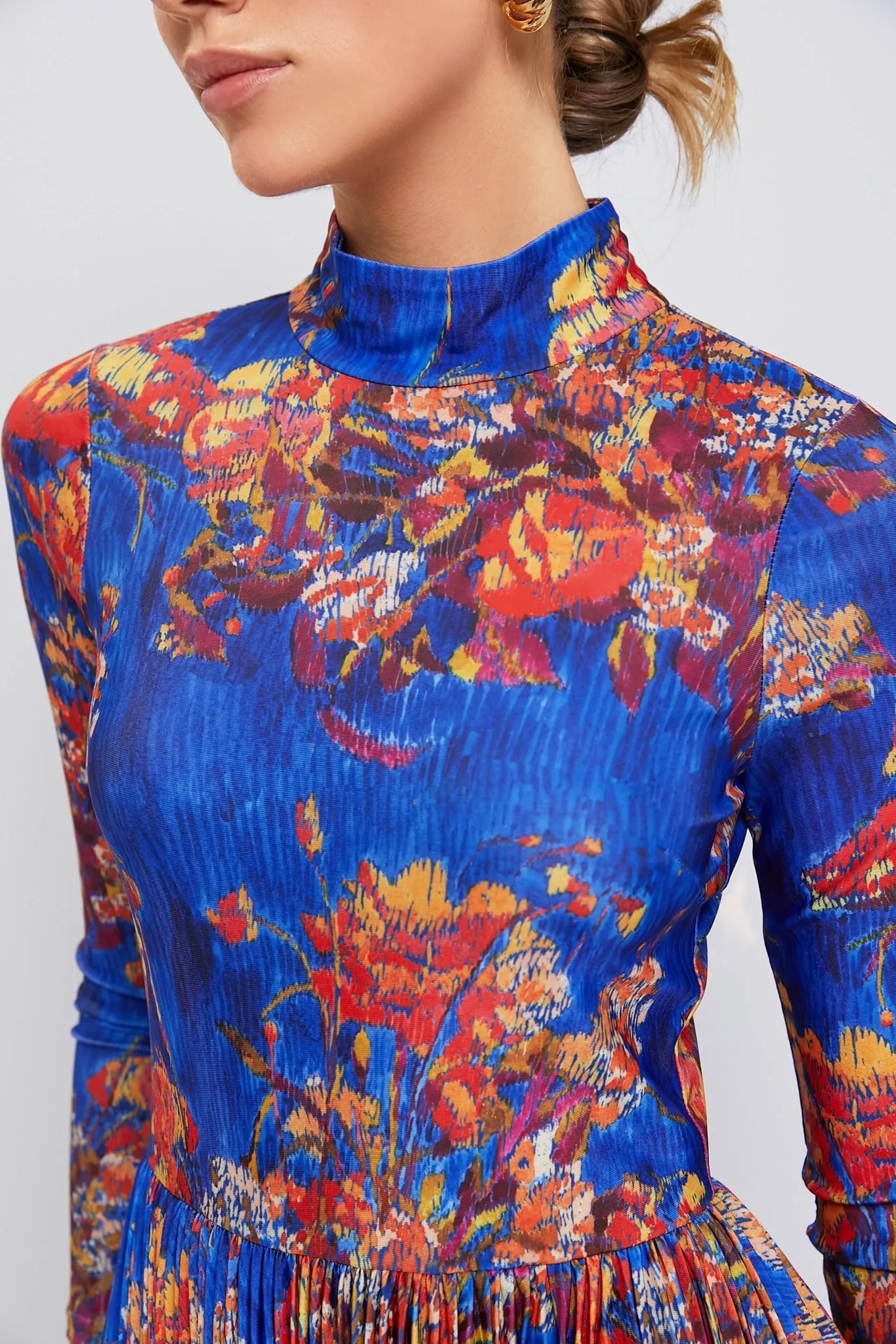 Watercolor Bouquet Sabine Dress