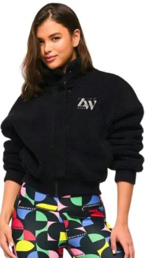 Zumba Haus High Neck Sherpa Jacket (Special Order)